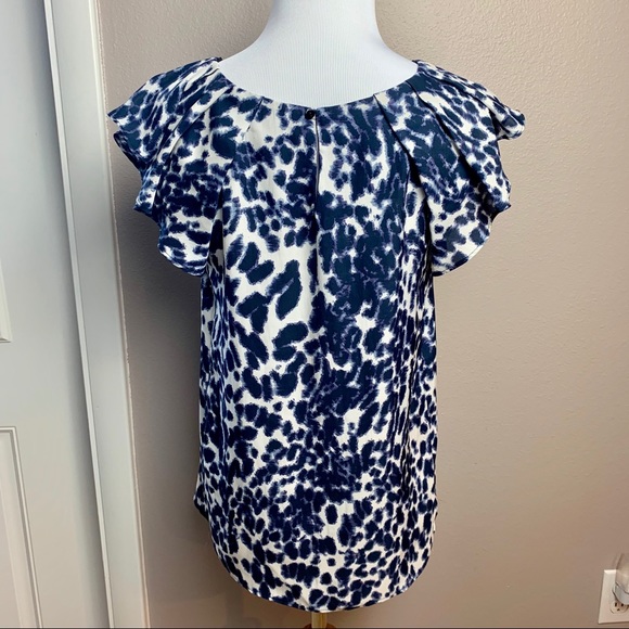 ZARA Cheetah blouse - Picture 3 of 4